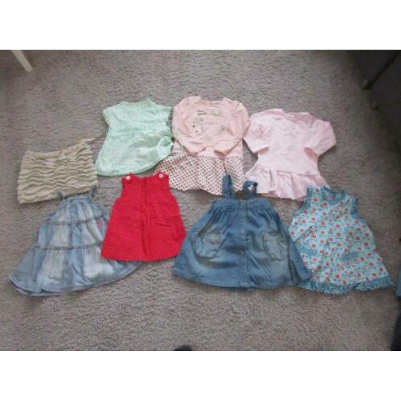 pakket meisjes kleding maat 62-98,