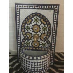 Marokkaanse mozaïek fontein hand made