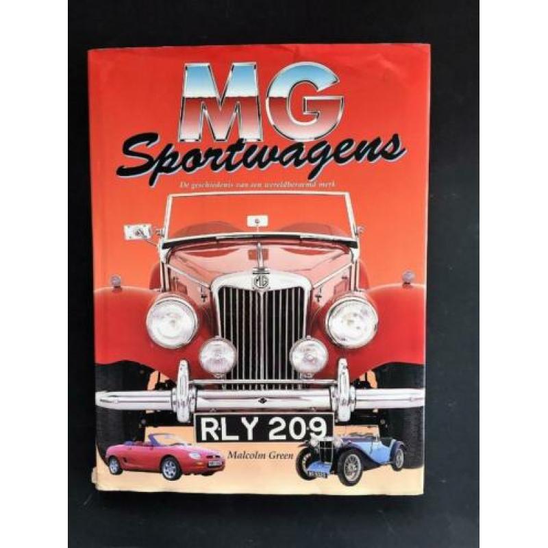 MG autoboek gesigneerd