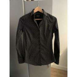 Cavallaro CLASSIC BLOUSE zwart maat 36