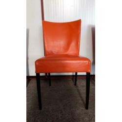6 zacht lederen stoelen | montis holland