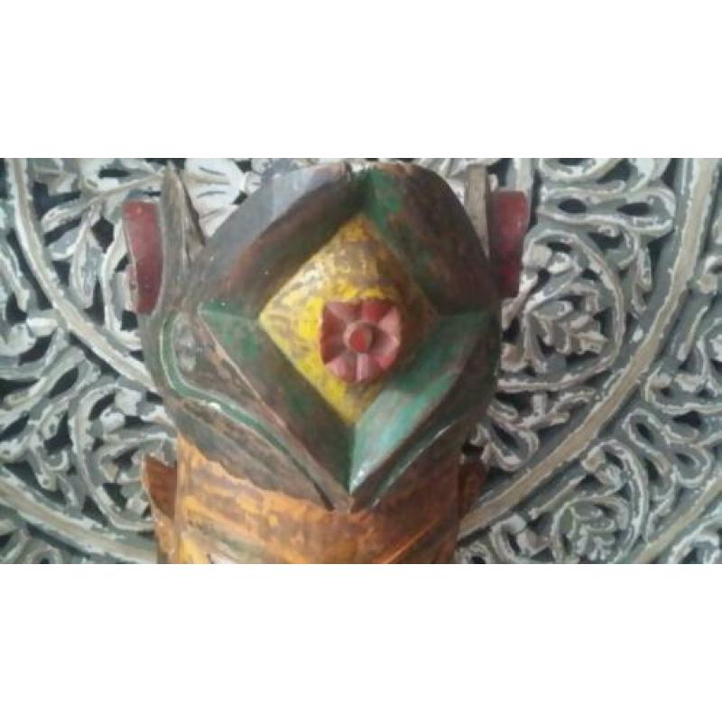 Nepal Tibet masker* Mancave* Myanmar* PTMD Loft* Vintage