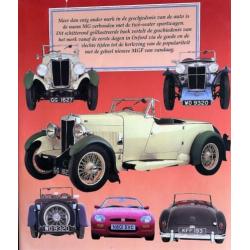 MG autoboek gesigneerd