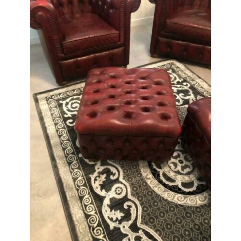 Prachtige Chesterfield set!!!