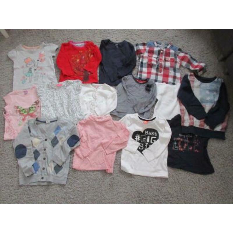 pakket meisjes kleding maat 62-98,