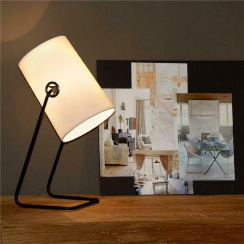 Lucide BOST - Tafellamp - E14 - Wit