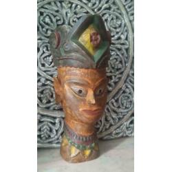 Nepal Tibet masker* Mancave* Myanmar* PTMD Loft* Vintage