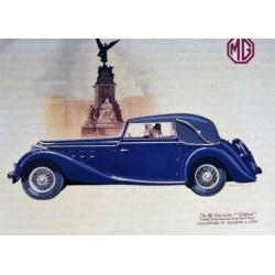 MG autoboek gesigneerd