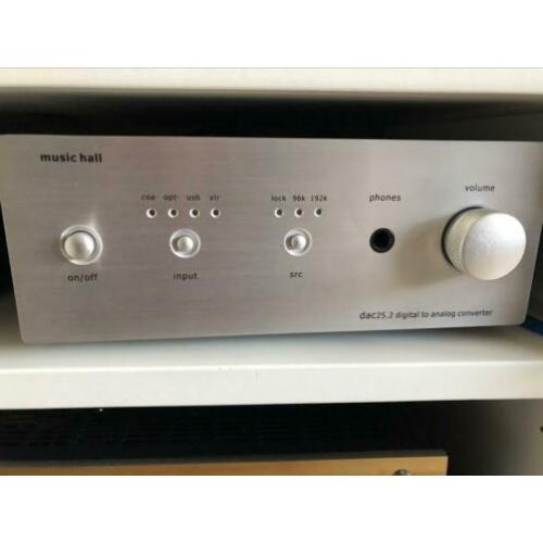 Music Hall dac25.2 / Hoofdtelefoon versterker