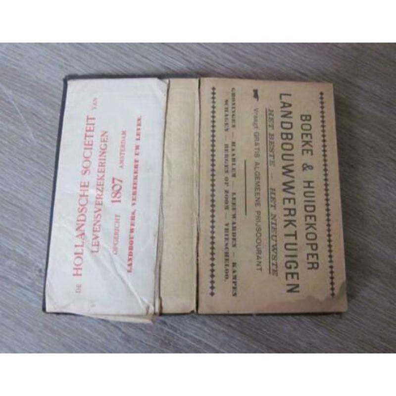 1917 almanak voor de nederlandschen landman dr starings boer