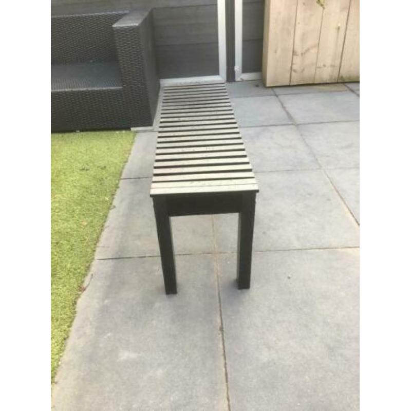 Tuinbankje zwart