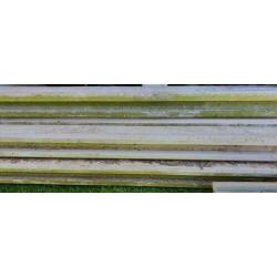 Betonpalen voor schutting. Met inkeping. Lengte 270cm. 5st