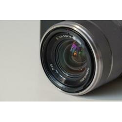 Sony Alpha NEX 5 + 18-55mm lens - ZWART - 14MP - GEWELDIG!!