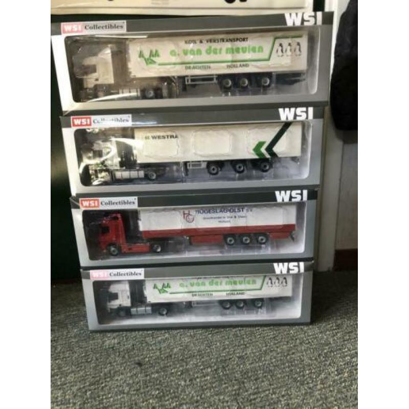 Te koop; vrachtwagens,WSI,Tekno, Tematoys Holland, loin-toys