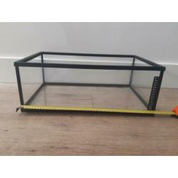 Aquarium 50cm lengte × 30cm Breedte × 18cm hoogte 10€
