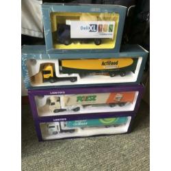 Te koop; vrachtwagens,WSI,Tekno, Tematoys Holland, loin-toys