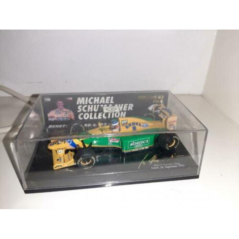 Michael Schumacher collection Minichamps