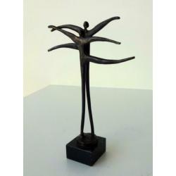 'Brons legering beeldje figuren ballerina Ammerlaan 2417-b
