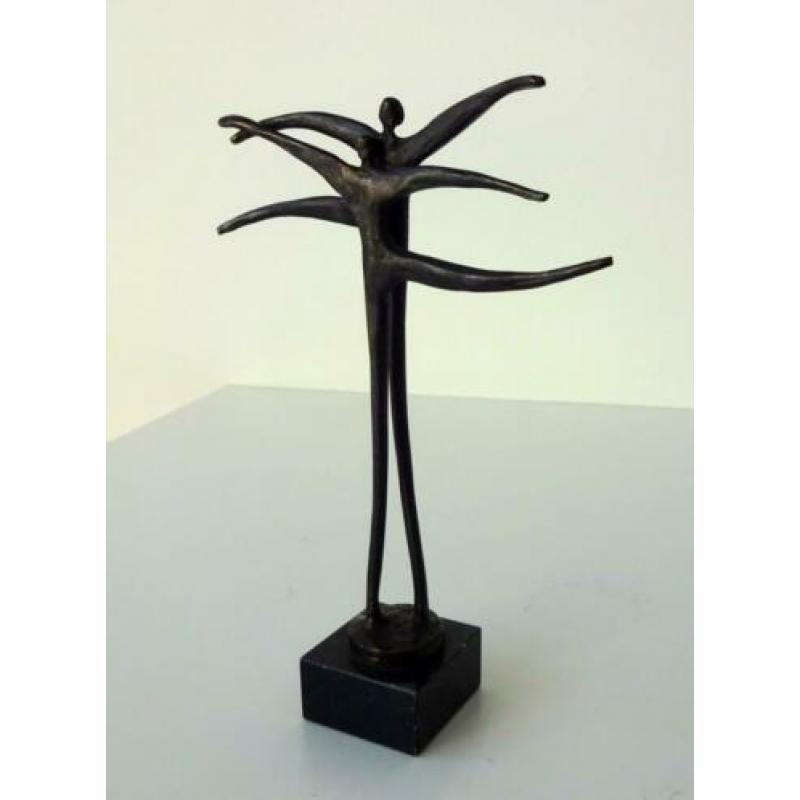 'Brons legering beeldje figuren ballerina Ammerlaan 2417-b