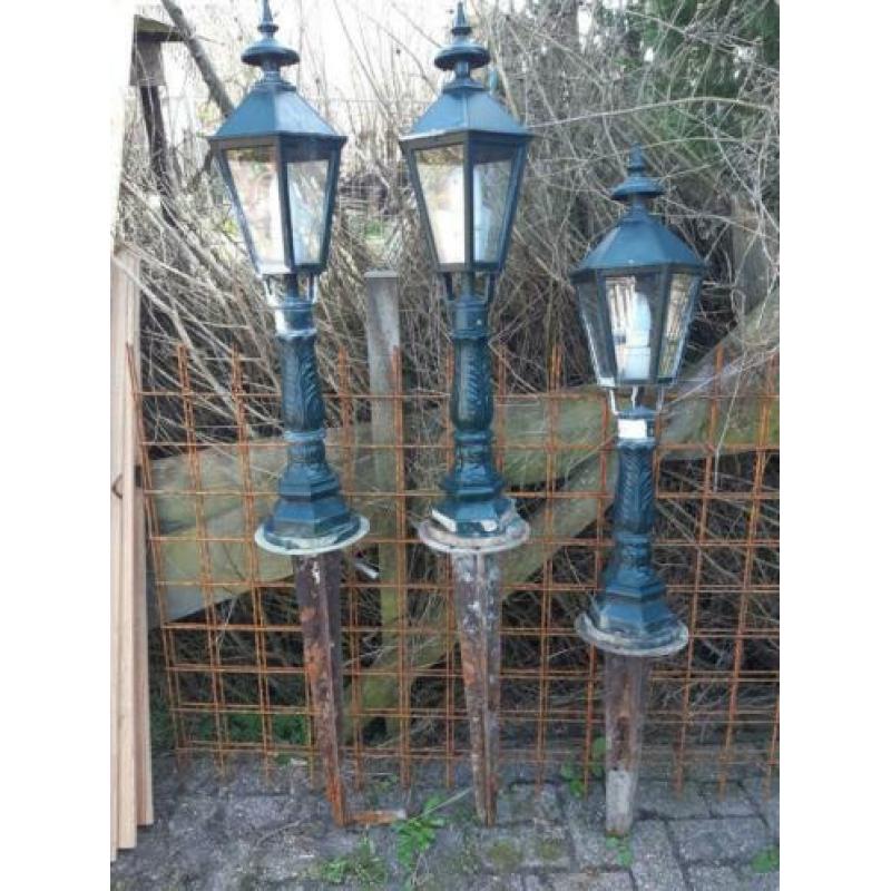 Tuinlampen 3 stuks