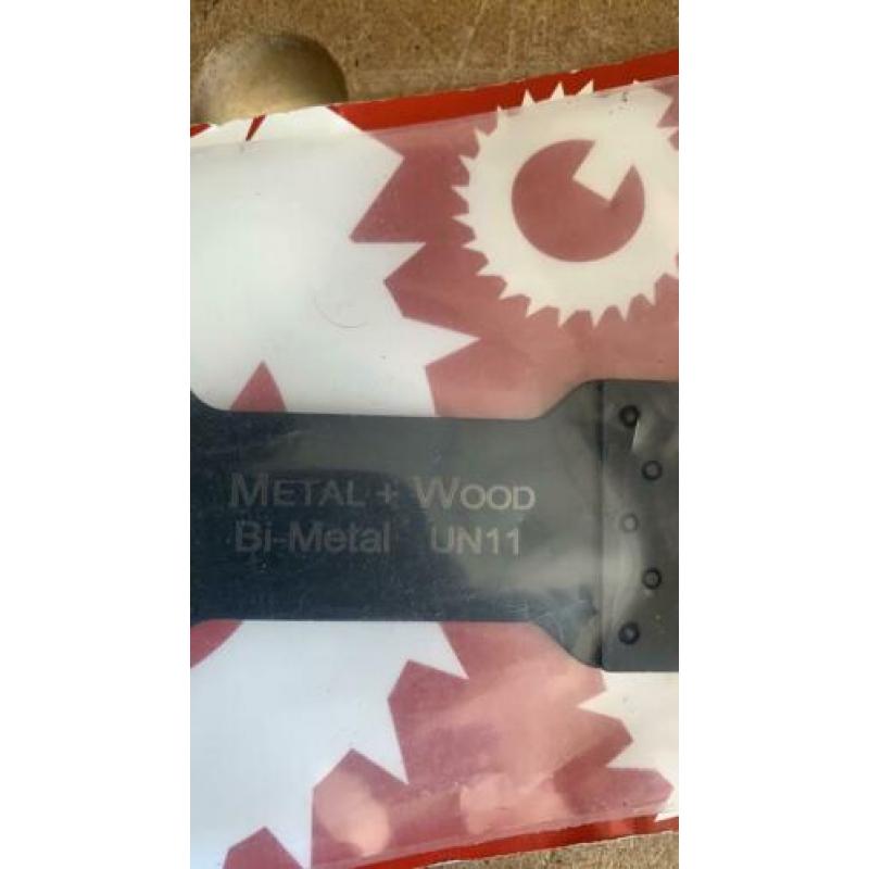 Qblades UN11 metaal en hout blad