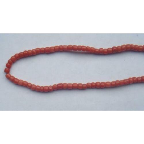 Antiek art deco koralen ketting