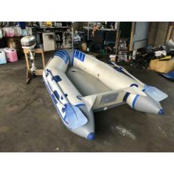 Starters setje rubberboot+buitenboordmotor
