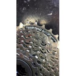 Shimano 8 speed cassette tandwiel set racefiets