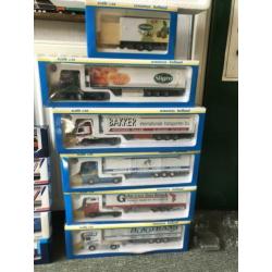 Te koop; vrachtwagens,WSI,Tekno, Tematoys Holland, loin-toys