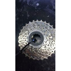 Shimano 8 speed cassette tandwiel set racefiets