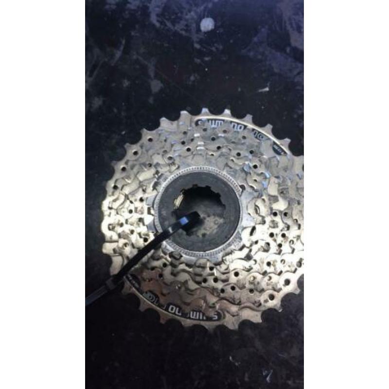 Shimano 8 speed cassette tandwiel set racefiets