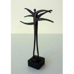 'Brons legering beeldje figuren ballerina Ammerlaan 2417-b