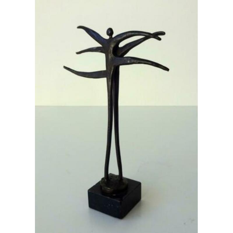 'Brons legering beeldje figuren ballerina Ammerlaan 2417-b