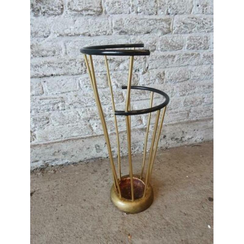 vintage metalen paraplu bak