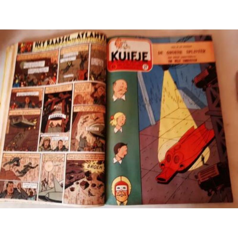 Kuifje weekblad bundel nr 32 , Vlaams , 1956 , kompleet!