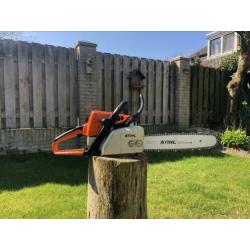 Te koop stihl 023 kettingzaag.