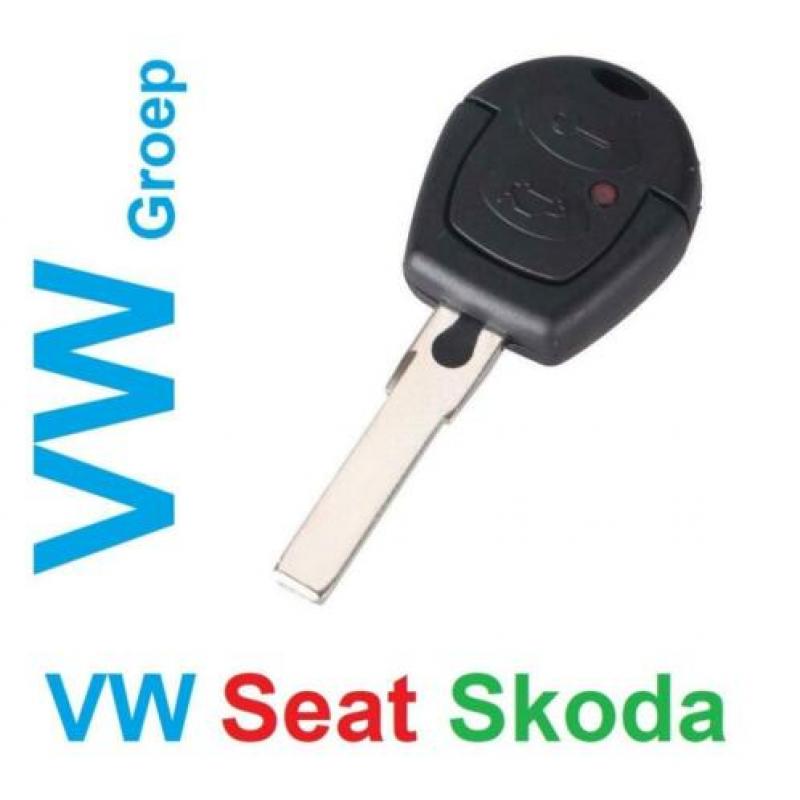 Skoda sleutel behuizing Octavia VW Jetta Passat , 2 knoppen