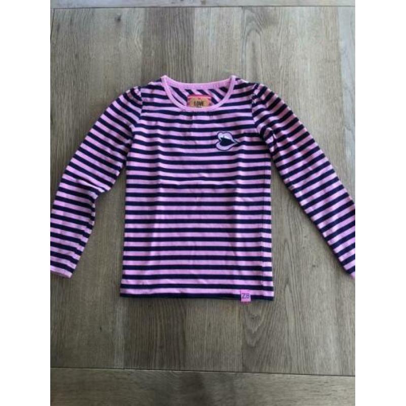 Mooi t shirt en bijpassende legging van Z8 in maat 116.
