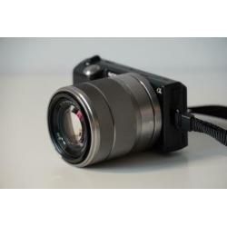 Sony Alpha NEX 5 + 18-55mm lens - ZWART - 14MP - GEWELDIG!!