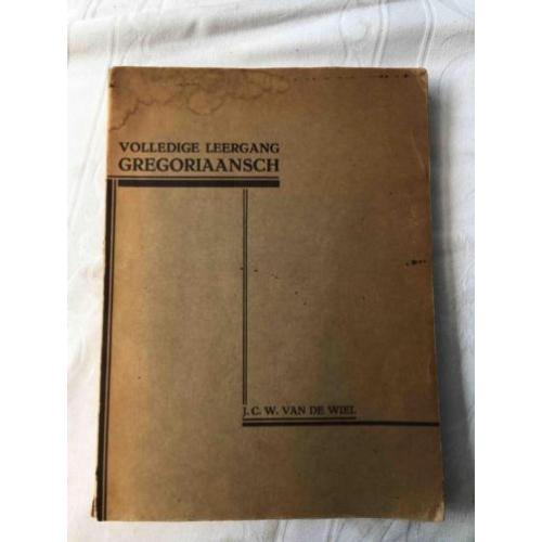 Gregoriaans leerboek - antiek