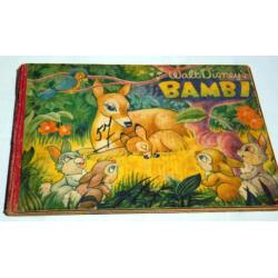 Disney oud Bambi boek