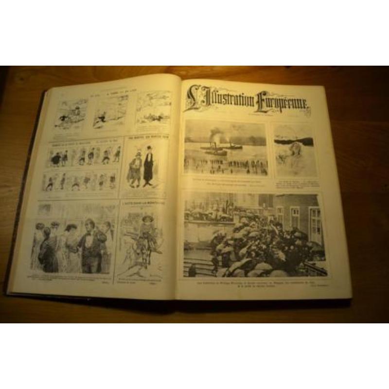 L'Illustration Européenne 1912 Franstalig uitgeg. Brussel