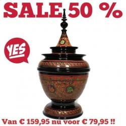 Birmees lakwerk offerschaal