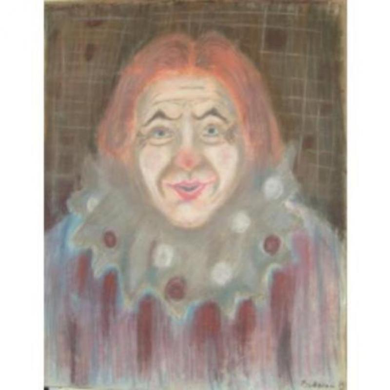 Bernard Bekman een "Circus clown" uit 1947