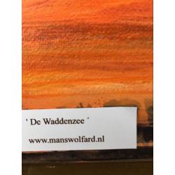 Schilderij: De Waddenzee