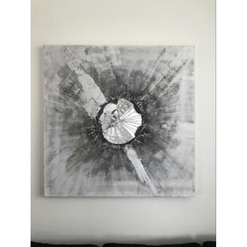 Schilderij abstract!