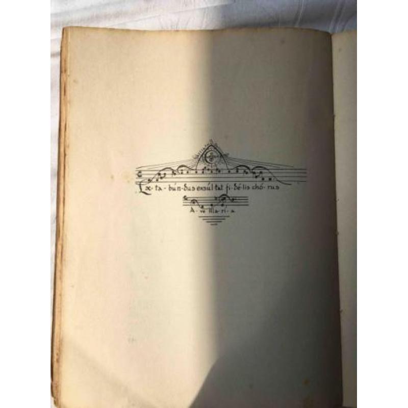 Gregoriaans leerboek - antiek