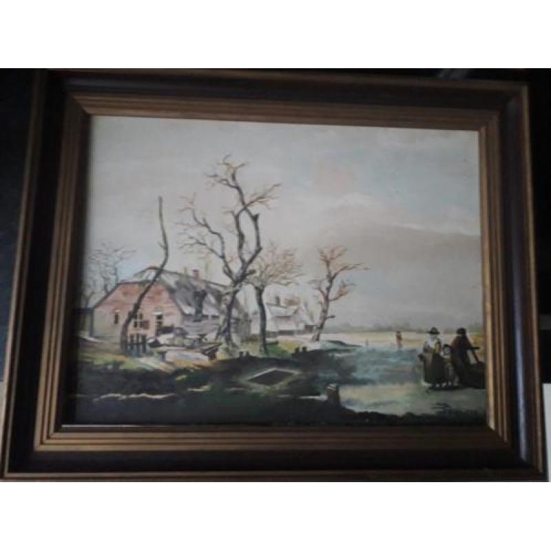 schilderij olieverf