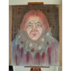 Bernard Bekman een "Circus clown" uit 1947