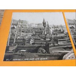 Stereokaart Stereoscoop Kaart Stereofoto Venetië Algerije